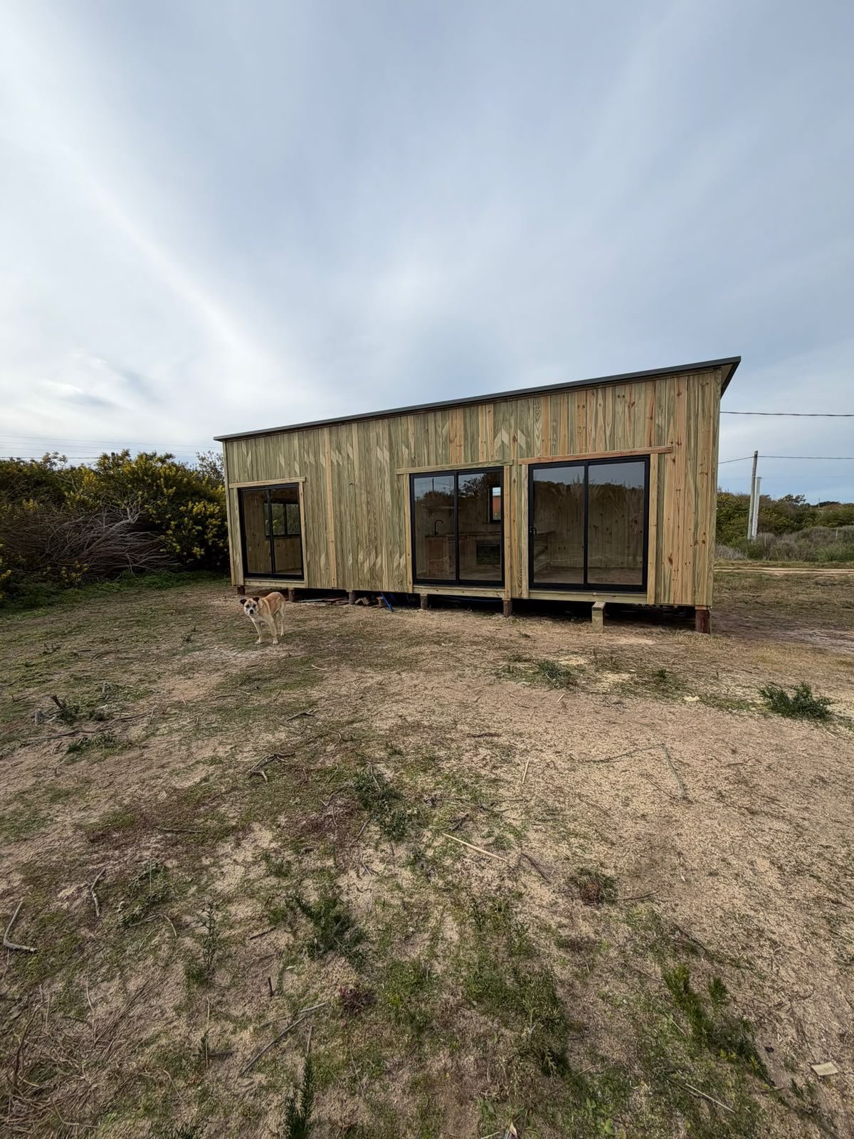 Casa de madera construida por Casas del Mar en Uruguay - obra 97