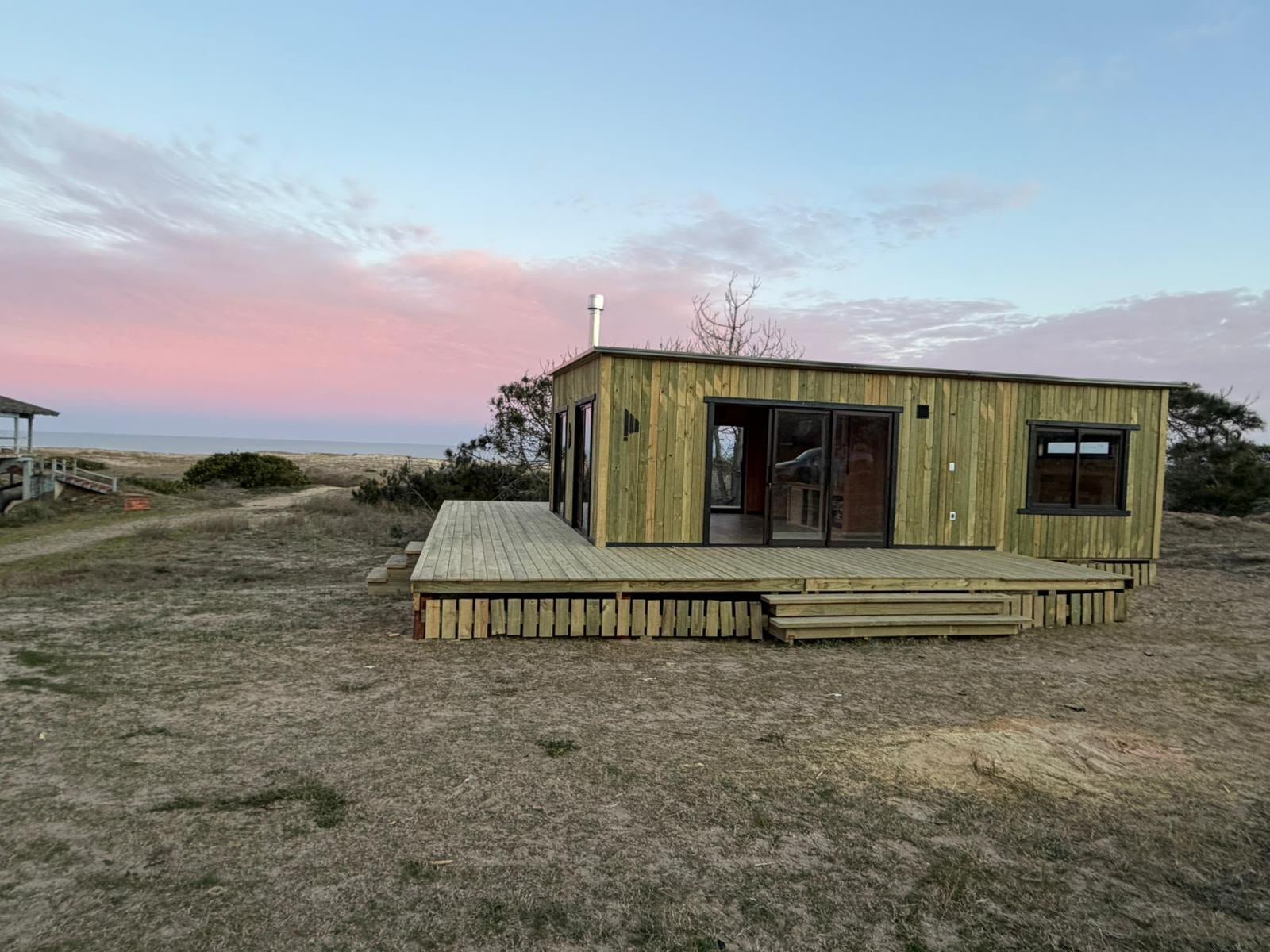 Casa de madera construida por Casas del Mar en Uruguay - obra 98